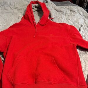 Champion Men's Vibrant Red Hoodie